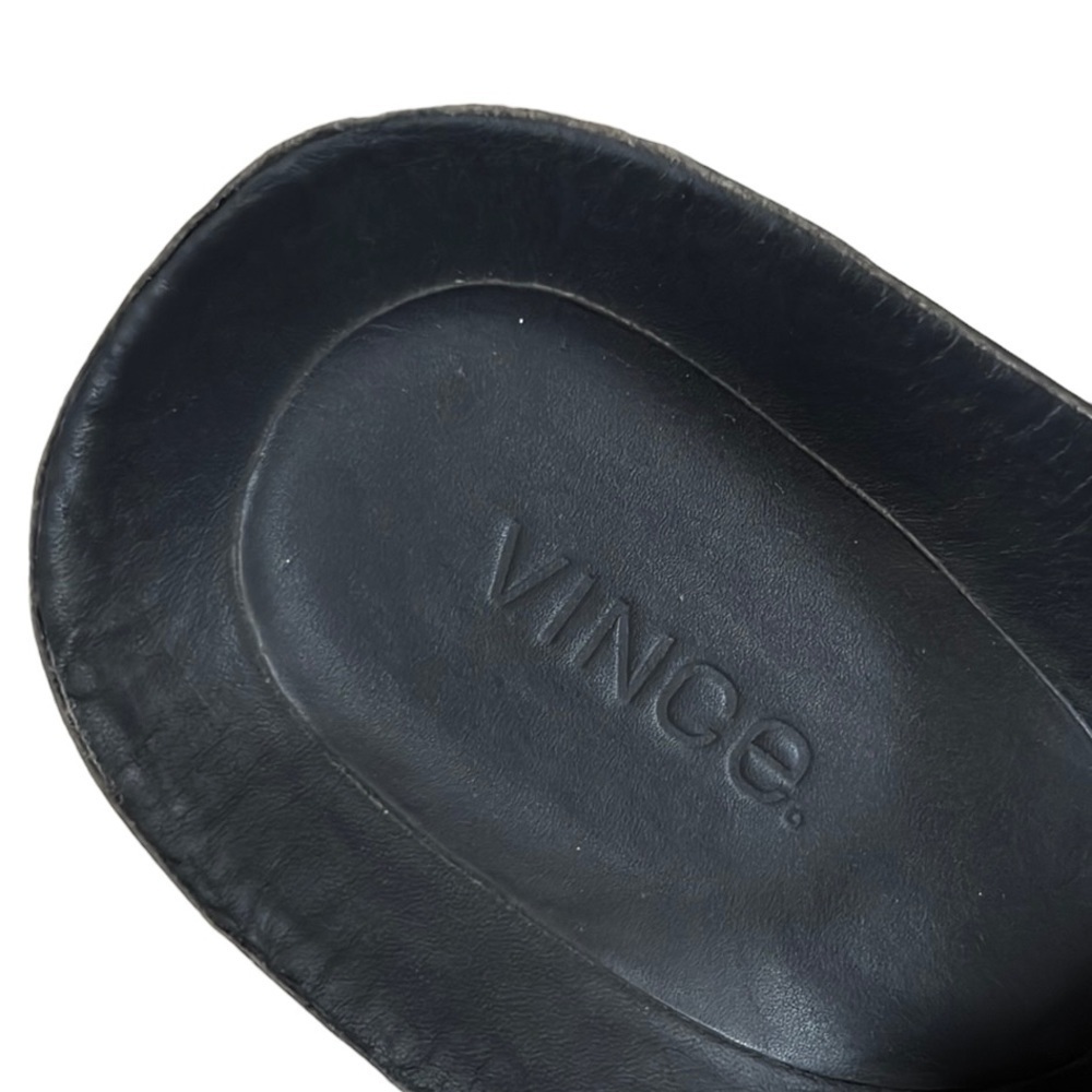 Vince Orion Python Leather Sandals - Picture 3 of 8